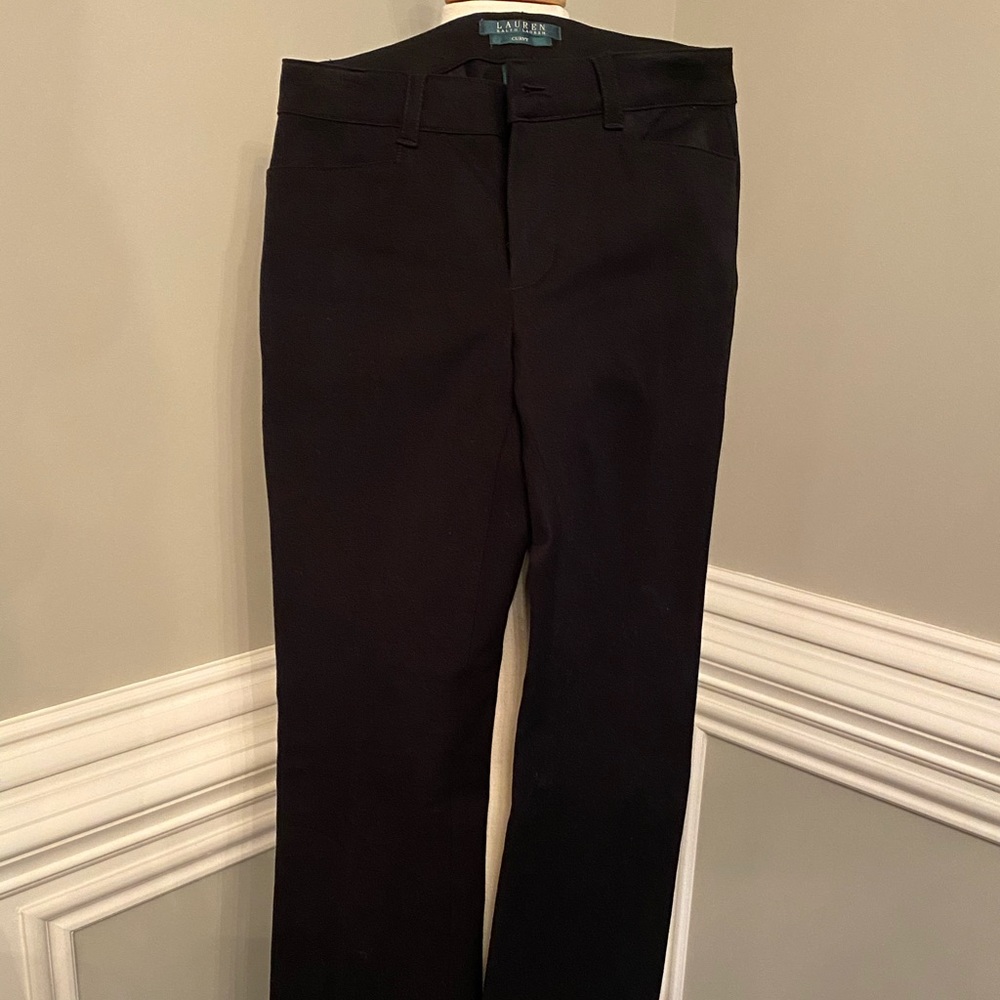 Lauren by Ralph Lauren black pants